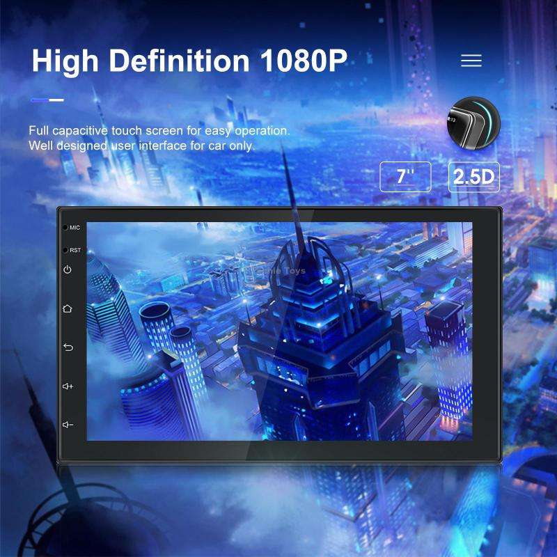 A3194 7 Inch Android 11 Central Control Carplay 2+32G Car Large Screen Navigation Reversing Video Pl