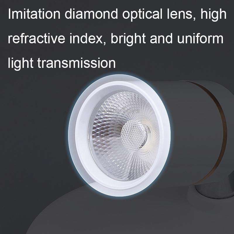 TL005 Battery Type Cabinet Background Wall LED Anti-glare Spotlights Gallery Decorative Lights with