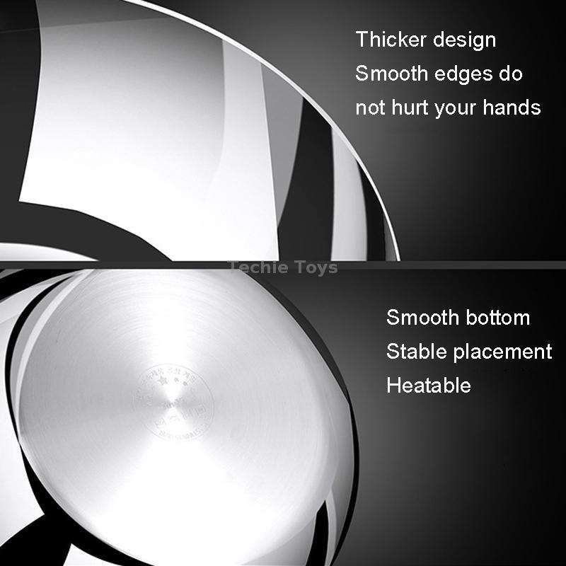 Kacheeg 316 Stainless Steel Basin Food Grade Thickened Kitchen Kneading Basin, Size: 30cm