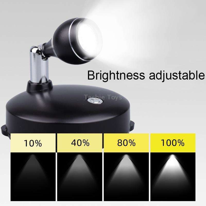 TL006-SIN Jewelry Art Exhibition USB Charging Decorative Wall-mounted LED Spotlights with Remote Con