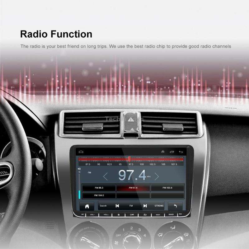 A2743 For Volkswagen 1+16G 9-inch Central Control Large Screen With Carplay Car Android10.0 Navigato