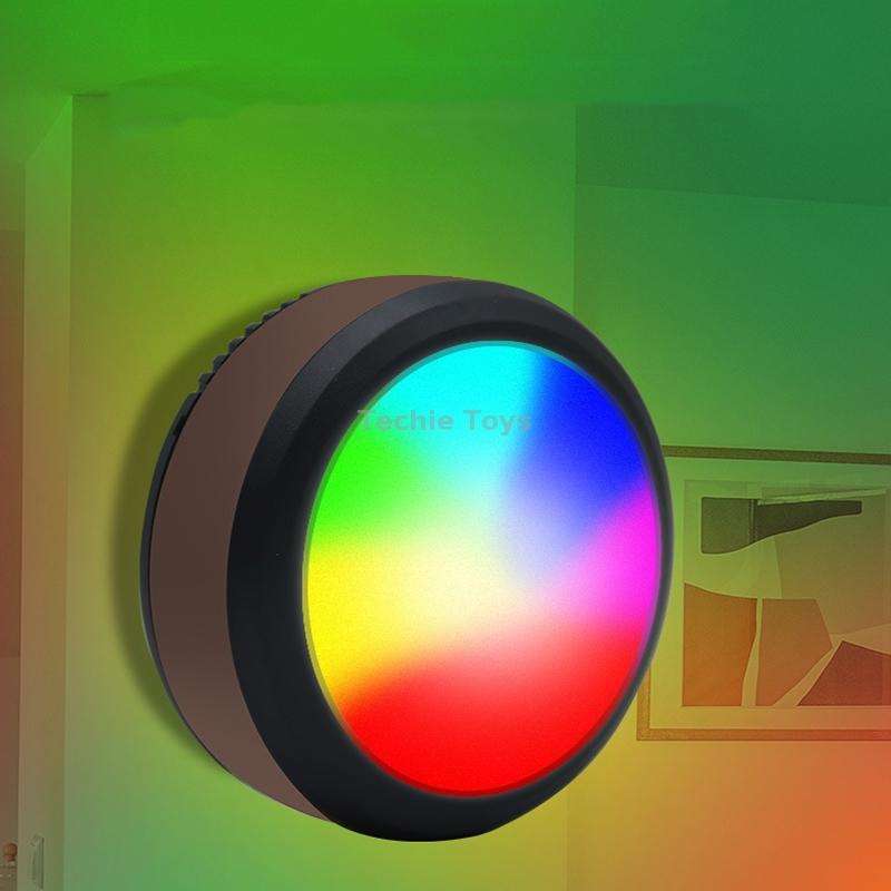 TL009-RGB Wireless Timer Dimming Night Lights Party RGB Atmosphere Lights with Remote Control(White)