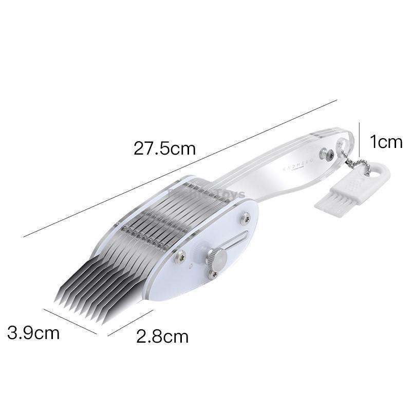 Kacheeg Kitchen Cut Squid Flower Knife Multifunctional Flower Cutter, Knife Distance: 3mm