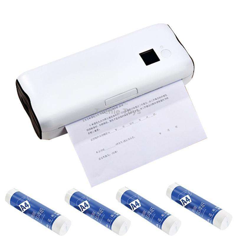 Home Small Phone Office Wireless Wrong Question Paper Student Portable Thermal Printer, Style: Bluet