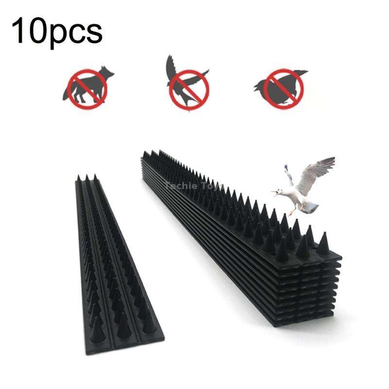 10pcs SK419 Power Equipment Line Anti-bird Thorn Roof Eaves Drive Bird Fence Anti-theft Electric Bir