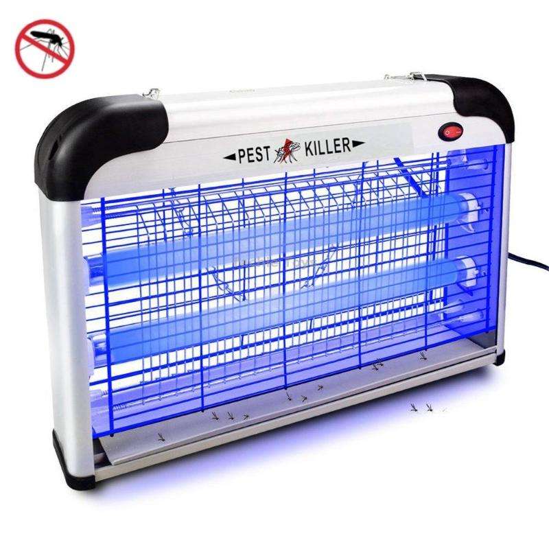 SK611 Indoor Household 20W Electric Shock Mosquito Killer Lamp High Voltage Hotel Fly Killer Lamp(UK