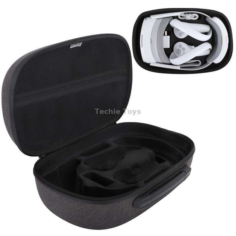 For PICO 4 Hifylux PC-BF16 VR Glasses All-in-one Headwear Protective Storage Bag(Black)
