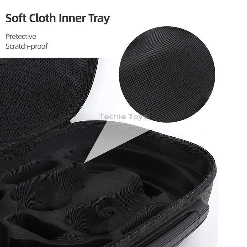 For PICO 4 Hifylux PC-BF16 VR Glasses All-in-one Headwear Protective Storage Bag(Black)