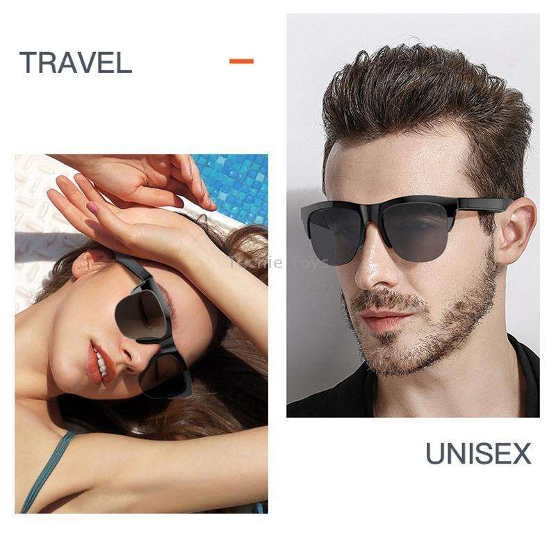 F06 Universal Style Bluetooth 5.3 Smart Sunglasses Wireless Headset Anti-Strong Light Anti-Polarized