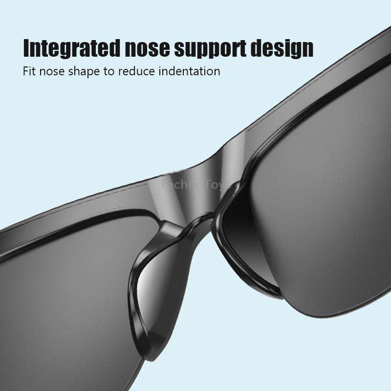 F06 Universal Style Bluetooth 5.3 Smart Sunglasses Wireless Headset Anti-Strong Light Anti-Polarized