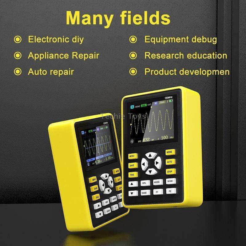 FNIRSI 2.4 Inch IPS Screen 100MHz Digital Oscilloscope(5012H)