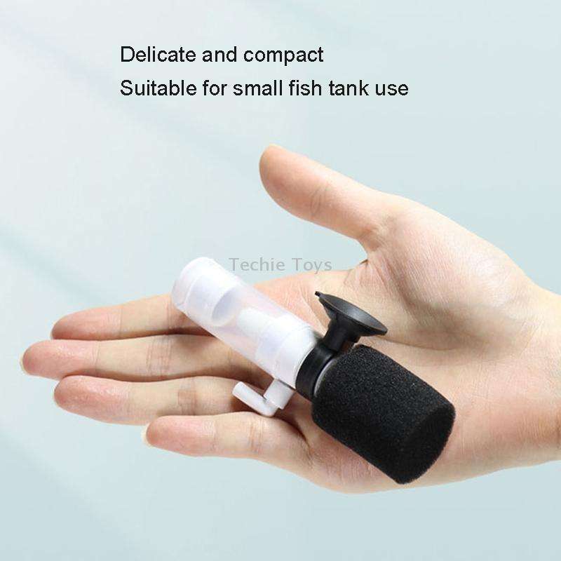 MB-201 Small Fish Tank Aquarium Mini Pneumatic Filter Oxygenator
