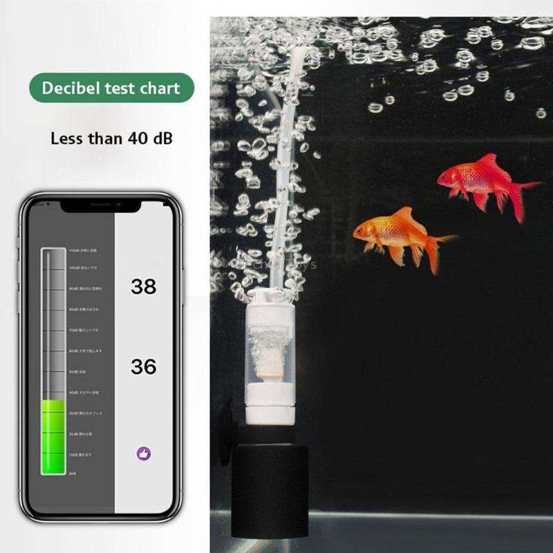 MB-201 Small Fish Tank Aquarium Mini Pneumatic Filter Oxygenator
