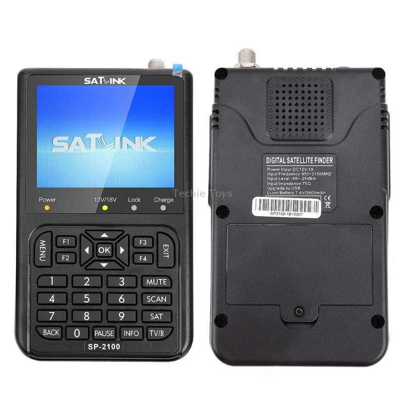 SATLINK SP-2100 HD Finder Meter Handheld Satellite Meter(AU Plug)