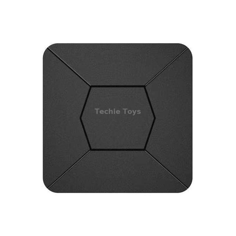 Q5 TV Set-Top Box 2G+8G Dual WiFi+Bluetooth Voice Remote HD Player(EU Plug)