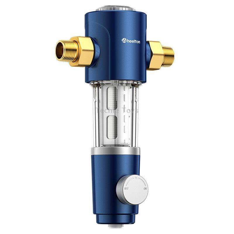 WHEELTON WHT-P0038 Home Whole House High Flow Pre-filter Automatic Rotating Central Water Purifier