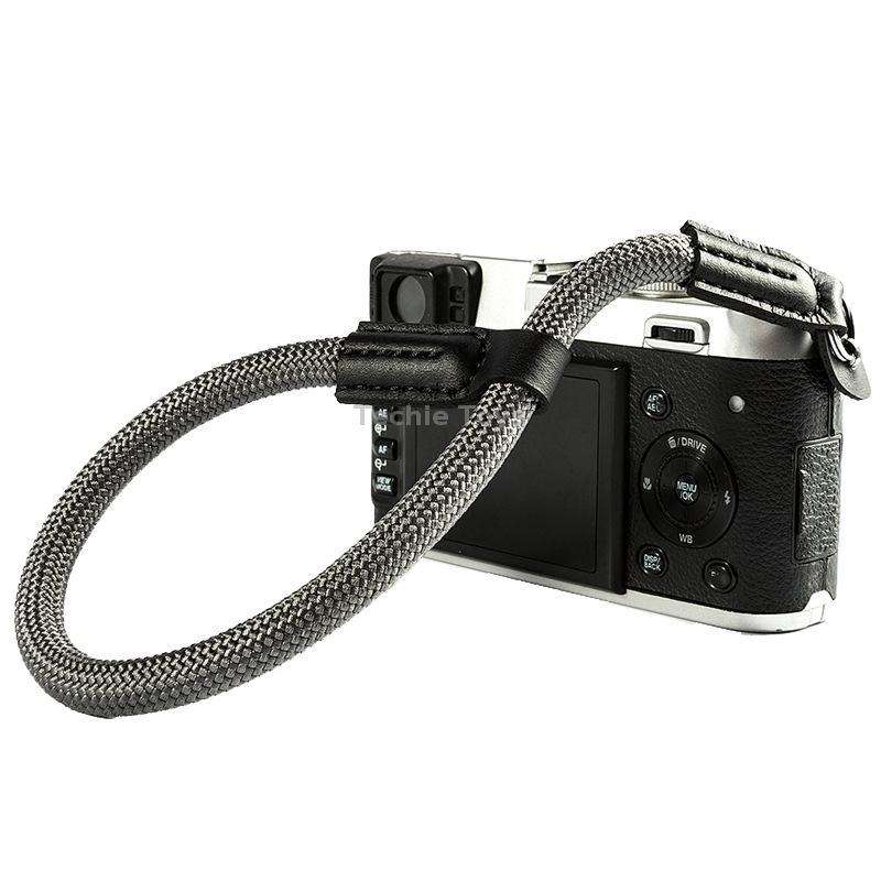 Climbing Rope Camera Wrist Strap SLR Camera Wear-resistant Bracelet(Green)