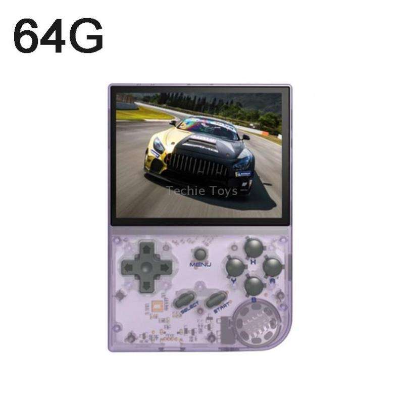 ANBERNIC RG35XX 3.5-inch Retro Handheld Game Console Open Source Game Player 64G 5000+ Games(Grey)