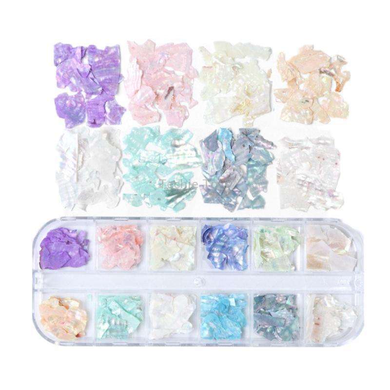 Symphony Flake Mica Flake Shell Nail Art Sequins, Specification: BH