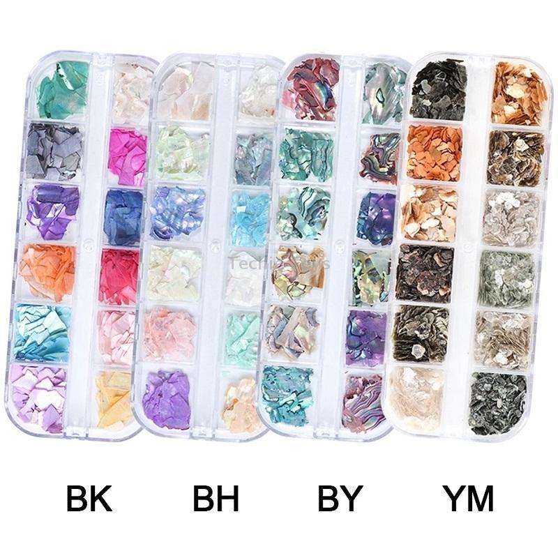 Symphony Flake Mica Flake Shell Nail Art Sequins, Specification: BH