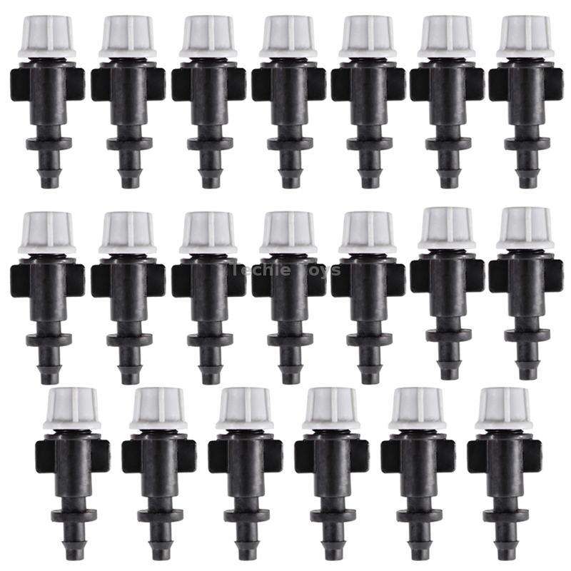 20pcs TF-118 Gardening Irrigation Drip Irrigation System Set Accessories Single Hook Connection 4/7m