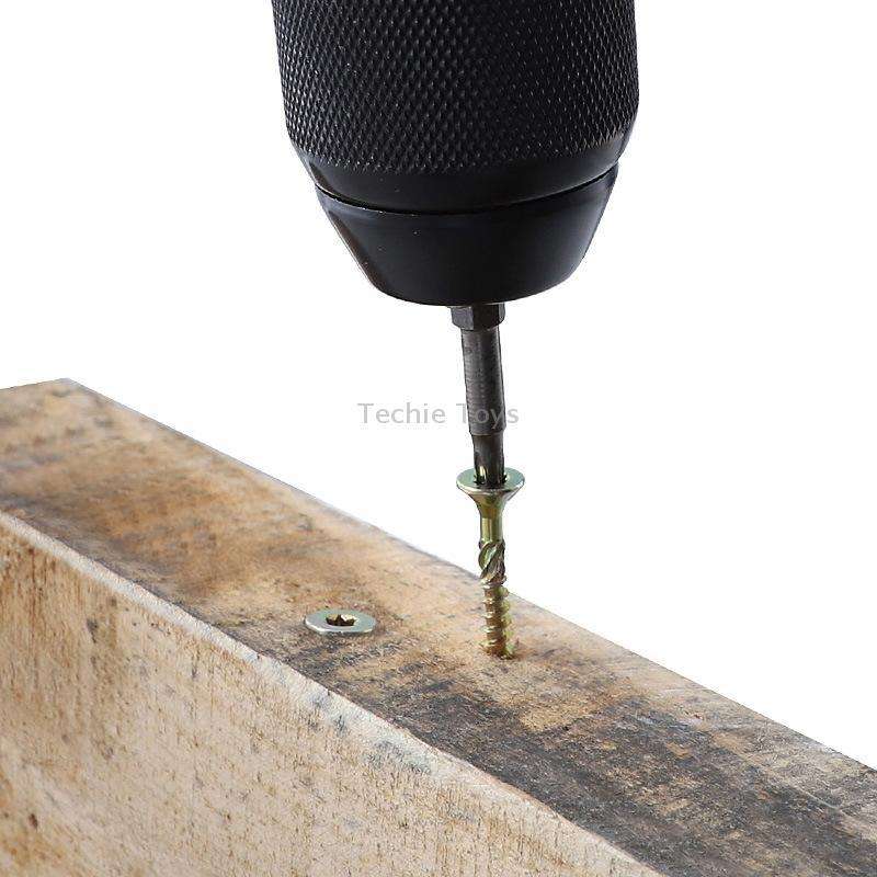 RUITOOL T25 100pcs Woodworking Screws Torx Self Tapping Screws 4.5 x 60mm