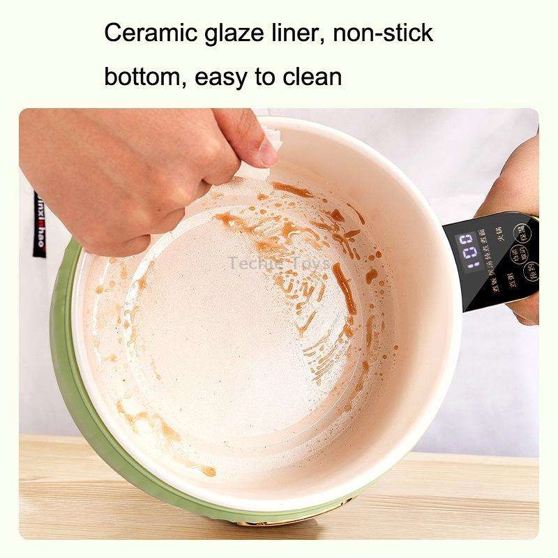 MC12B Small Multi-Functional Home Dormitory Instant Noodles Cooking Pot Non-Stick Electric Hot Pot U