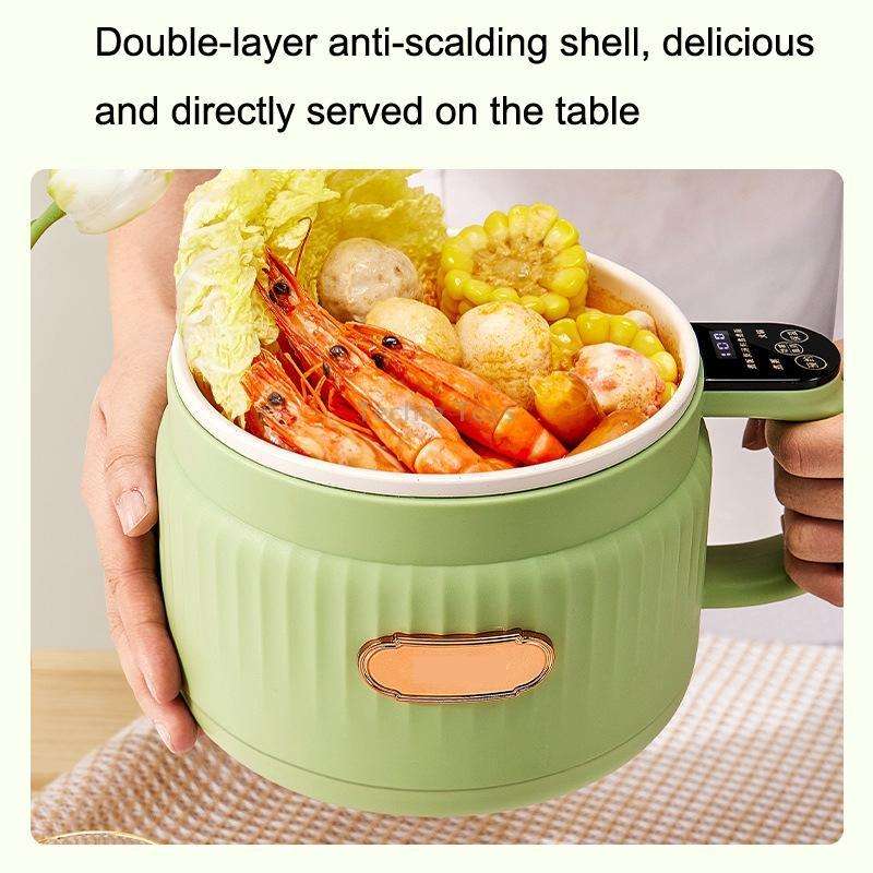 MC12B Small Multi-Functional Home Dormitory Instant Noodles Cooking Pot Non-Stick Electric Hot Pot U