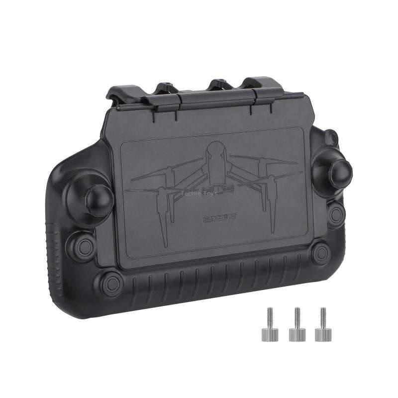 Sunnylife YK570 For DJI RC Plus Remote Control Protective Hood Plate Protective Cover(Black)