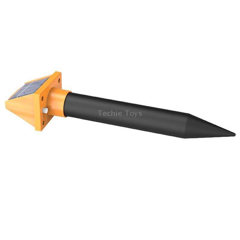 SJZ057 Outdoor IP66 Waterproof Solar Ultrasonic Rat Repeller Orchard Ultrasonic Animal Repeller(Oran