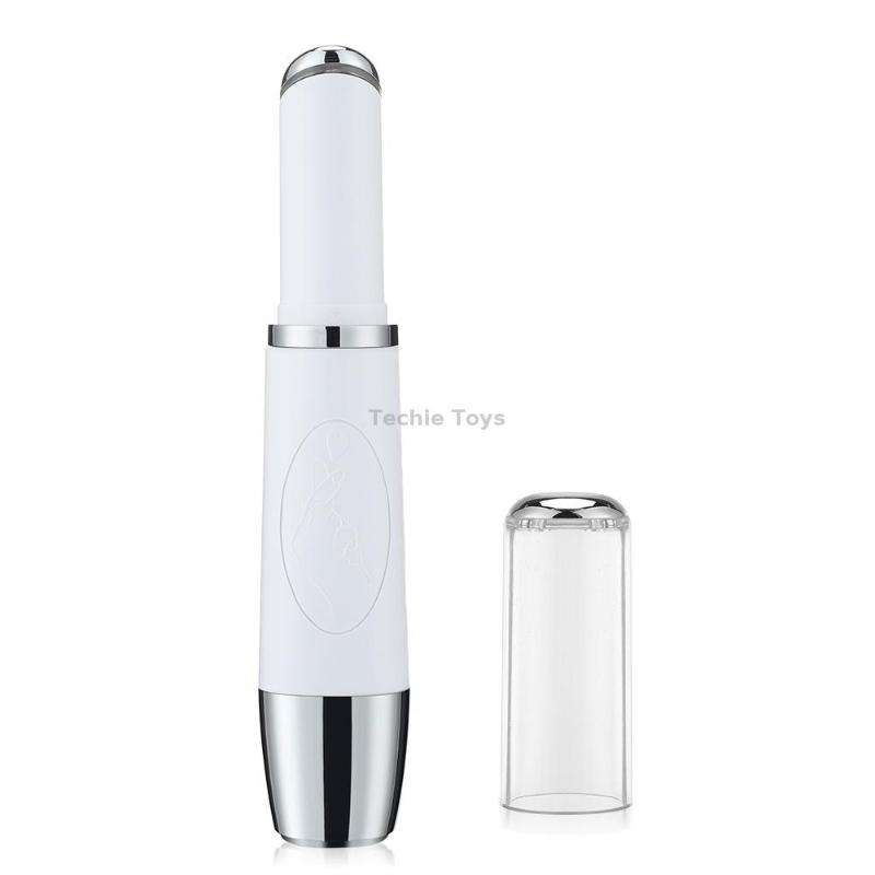 Eye Vibration Heating Massage Pen Removing Eye Wrinkle and Importing Massager Beauty Instruments(Whi