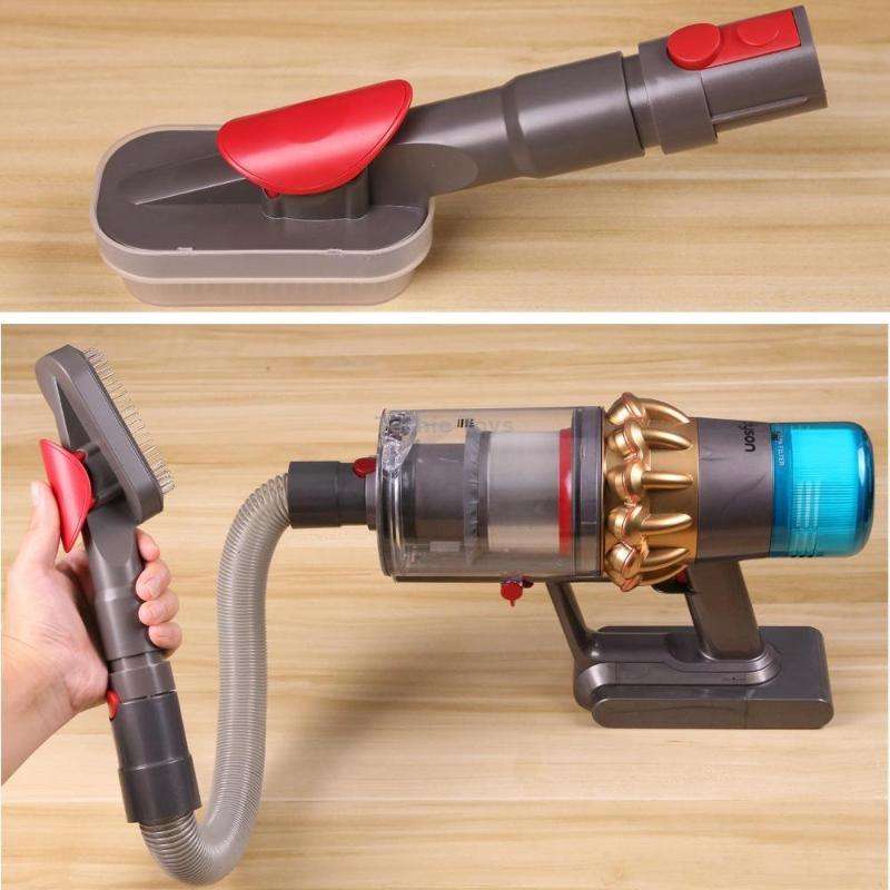 For Dyson V6 V7 V8 V9 Meile Vacuum Cleaner Pet Hair Removal Brush, Spec: Brush With V6 Adapter