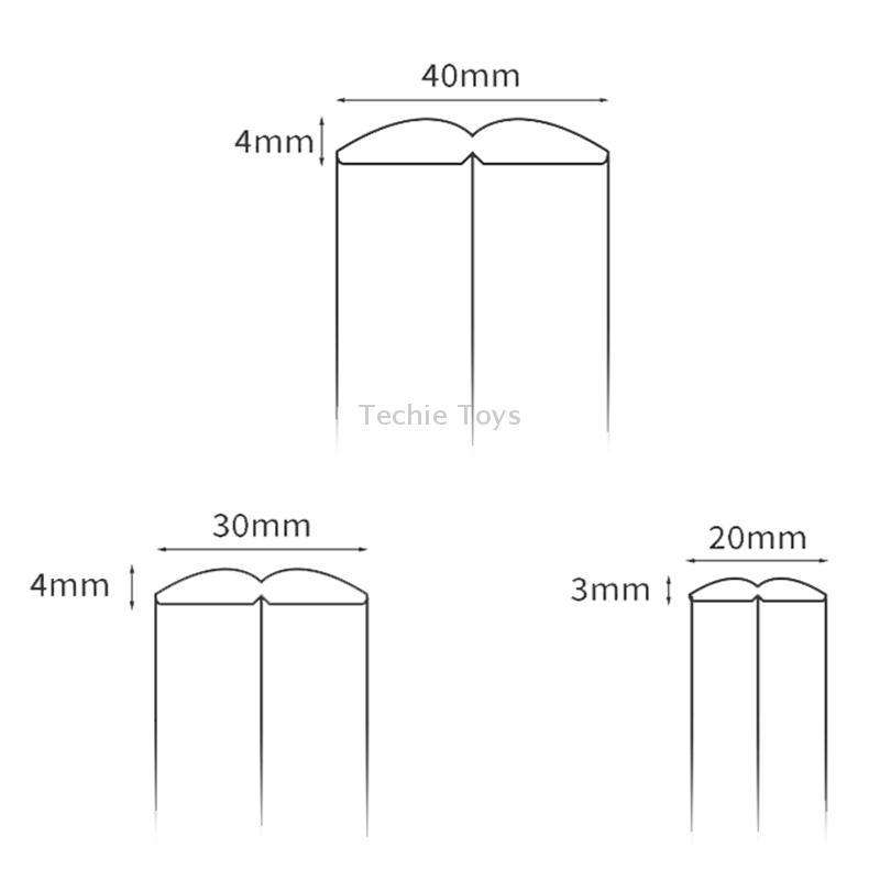 PVC Household Transparent Anti-collision Strip Furniture Soft Edge Protector, Specification: 1.5 cm