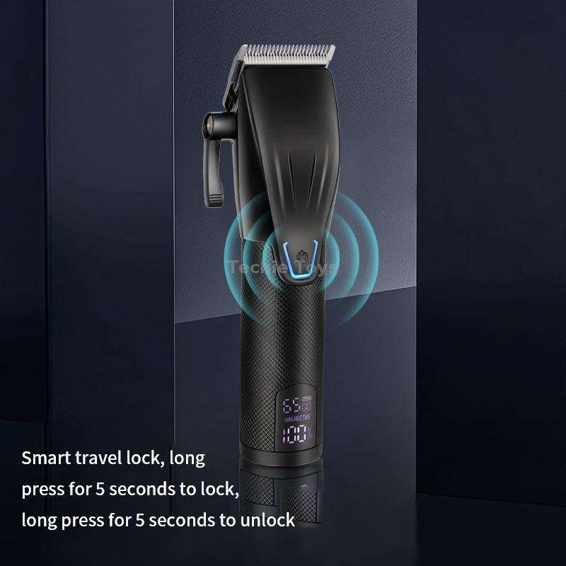 Men Electric Haircutting Tools Set Sculpting Electric Clipper(Gold)