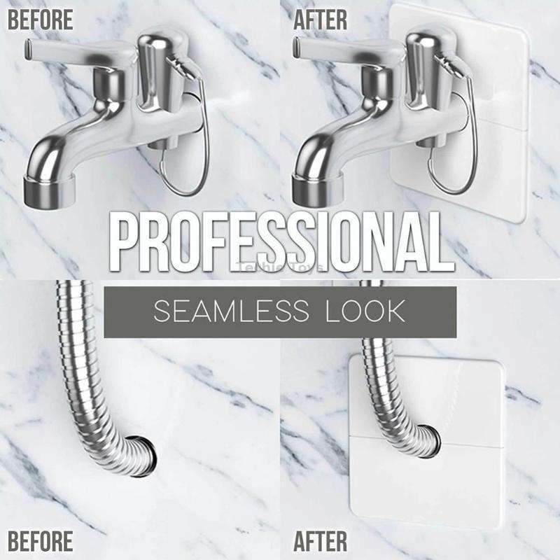 Square Hole Decoration Cover Wall Hole Plug, Style: 1.2cm Hole White