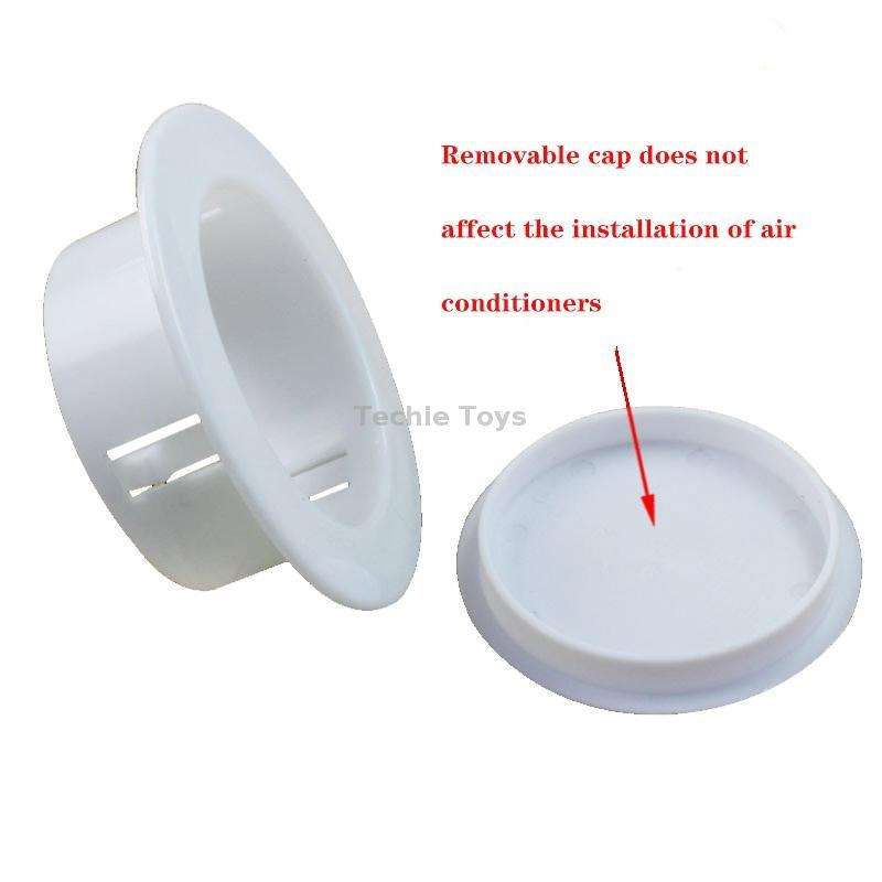 60mm Blocking Cover Air Conditioning Wall Hole Decorative Cover Plug