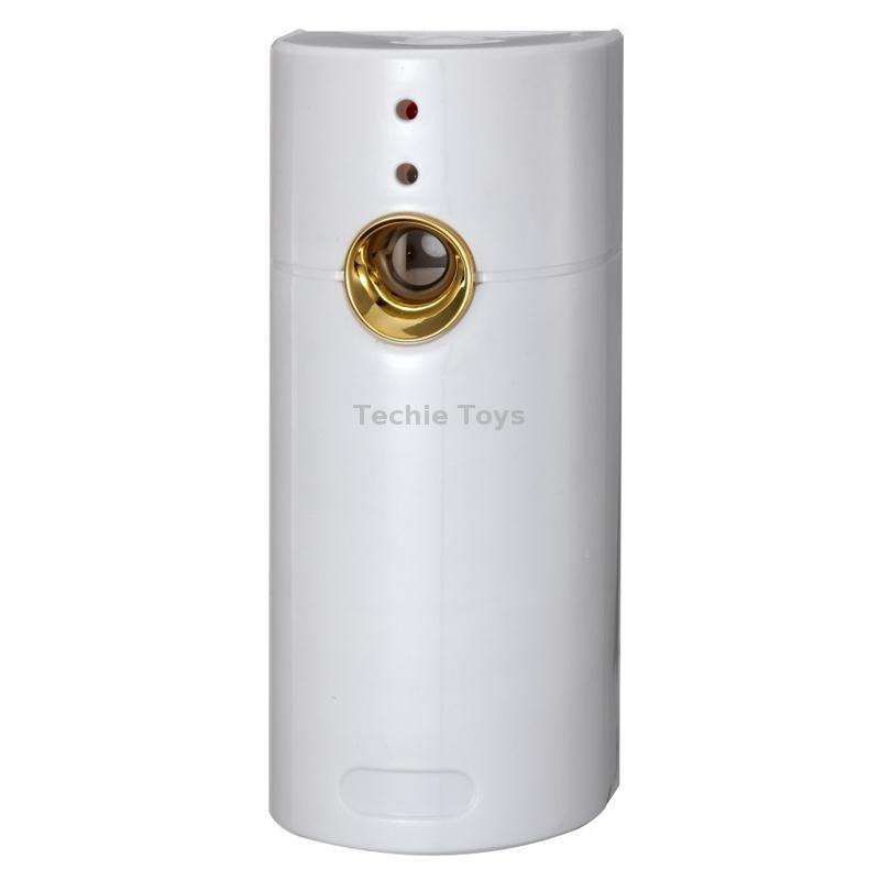 Light Sensitive Automatic Spraying Machine Toilet Fragrance Aromatherapy(White)