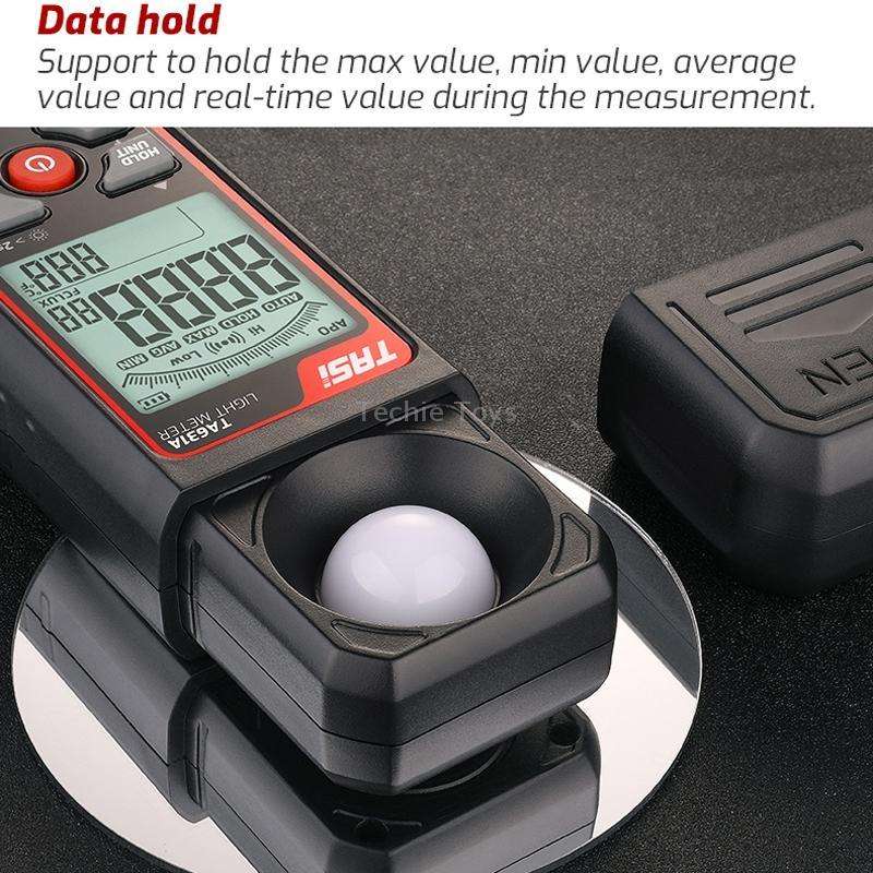 TASI TA631A 200,000 LUX Illuminating Meter Bright Test Instrument Brightness Light Meter