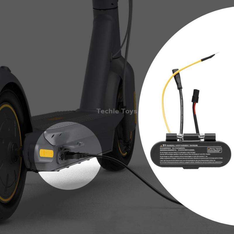 For Ninebot Max G30 Electric Scooter Charging Port Assembly(Black)