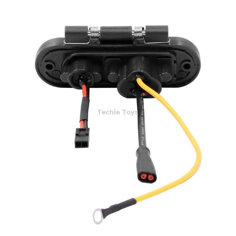 For Ninebot Max G30 Electric Scooter Charging Port Assembly(Black)