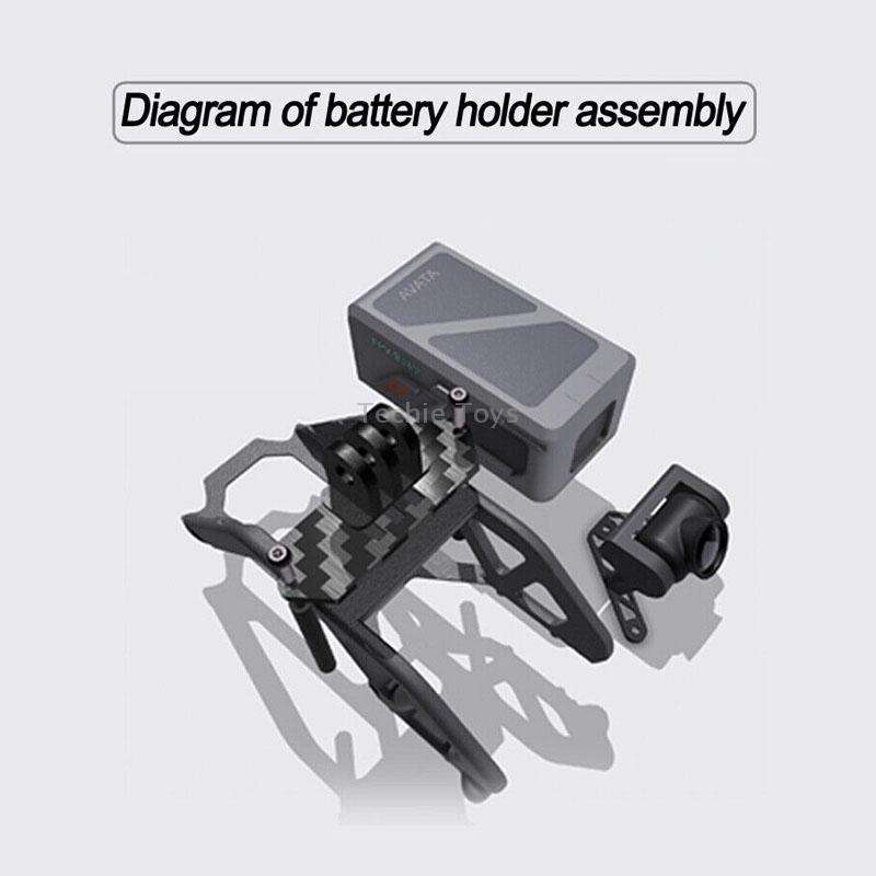 Suitable for DJI Avata 3.5-inch Upgrade Frame Kit, Style: Rack+4 Motors