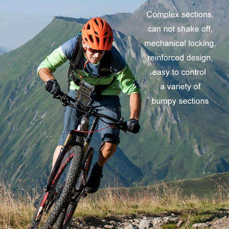 Shockproof Motorcycle Mobile Phone Holder Outdoor Bike Navigation Holder, Model: Rearview Mirror