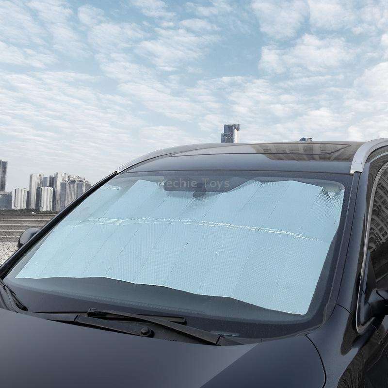 130x70cm Car Front Windshield Sun Protection Heat Insulation Foldable Sunshade