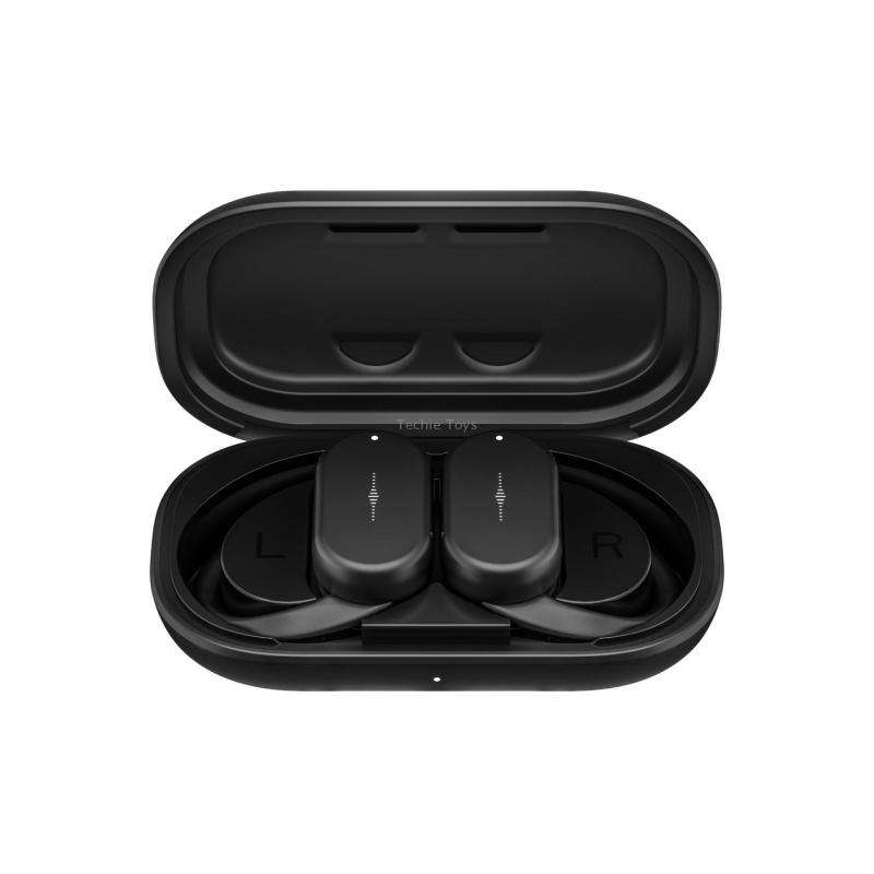 HD313 Earhook OWS Noise Reduction Bluetooth Earphone Subwoofer Sport Wireless Headset(Black)