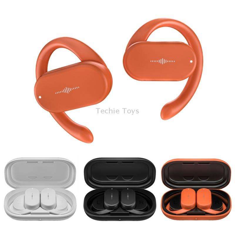 HD313 Earhook OWS Noise Reduction Bluetooth Earphone Subwoofer Sport Wireless Headset(Black)