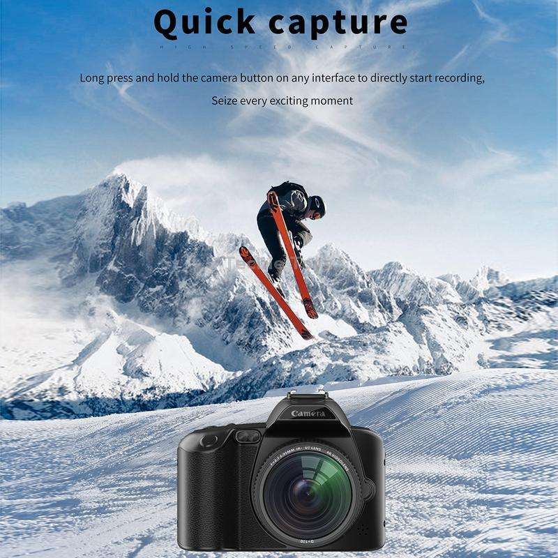 Dual-camera Night Vision 64 Million Pixel High-definition WIFI Digital Camera Standard+Light+Lens+Mi