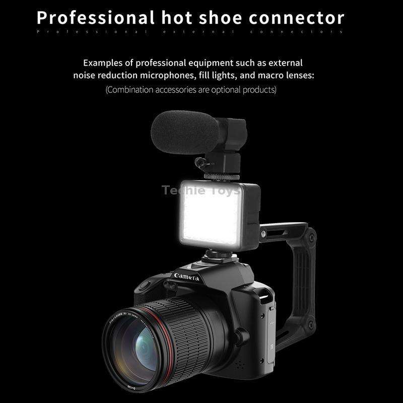 Dual-camera Night Vision 64 Million Pixel High-definition WIFI Digital Camera Standard+Light+Lens+Mi