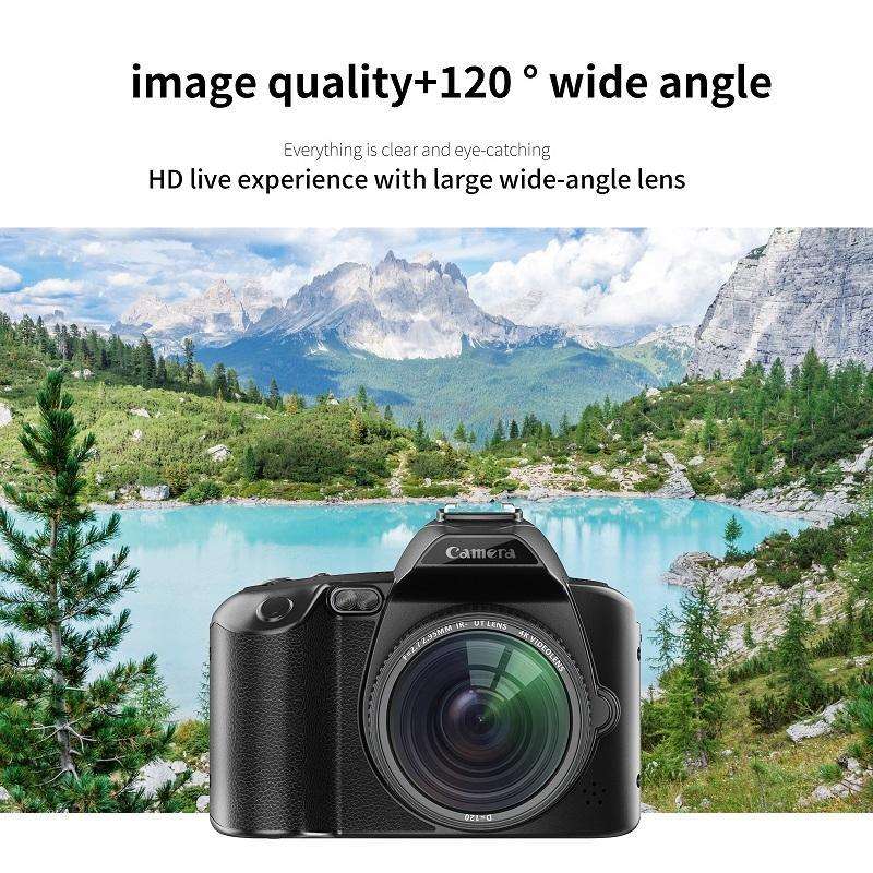 Dual-camera Night Vision 64 Million Pixel High-definition WIFI Digital Camera Standard+Light+Lens+Mi