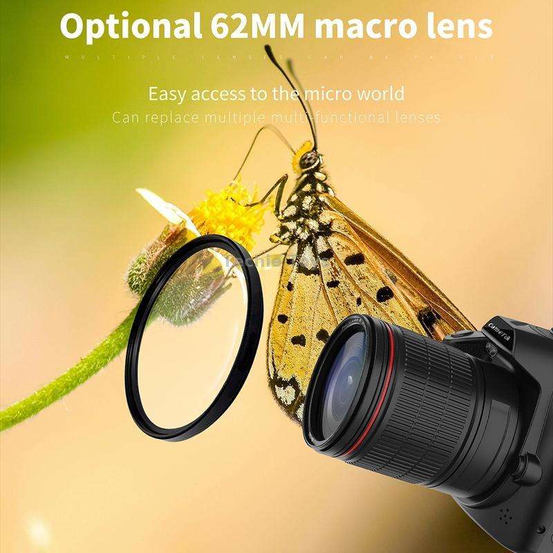 Dual-camera Night Vision 64 Million Pixel High-definition WIFI Digital Camera Standard+Light+Lens+Mi