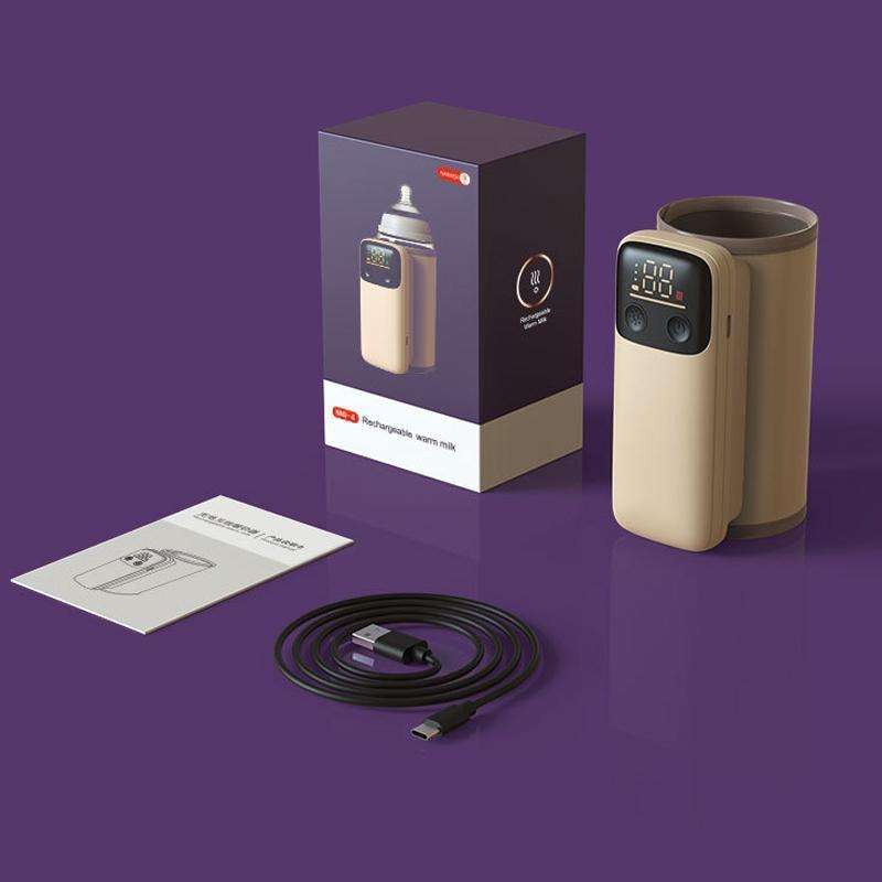 18W Fast Charging Baby Bottle Warmer With Digital Display, Spec: Flagship Version